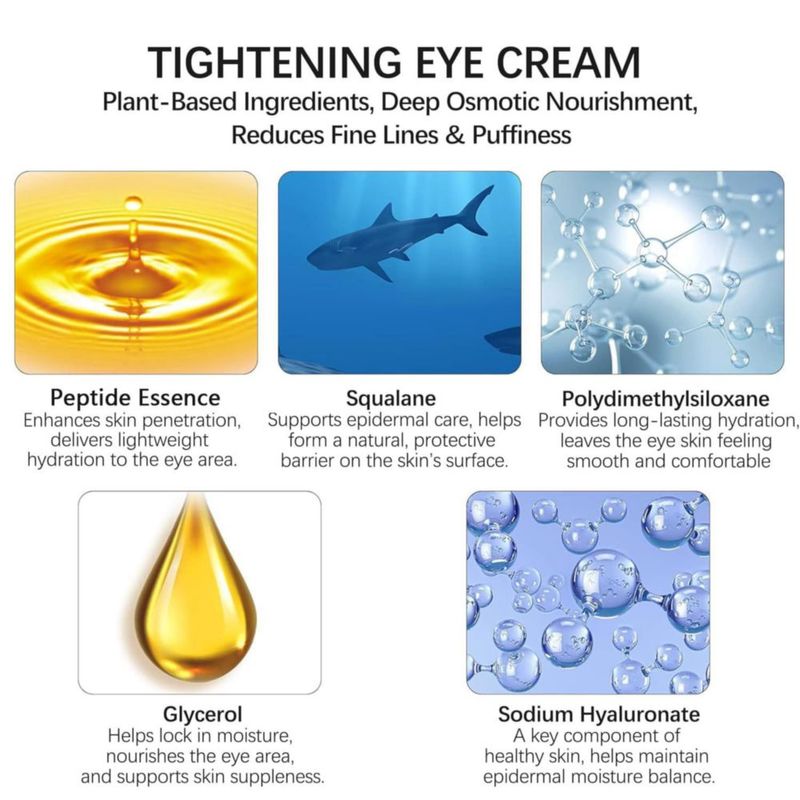 Crema para Ojos MIsiyuo con Péptidos para Ojeras 2 Unidades