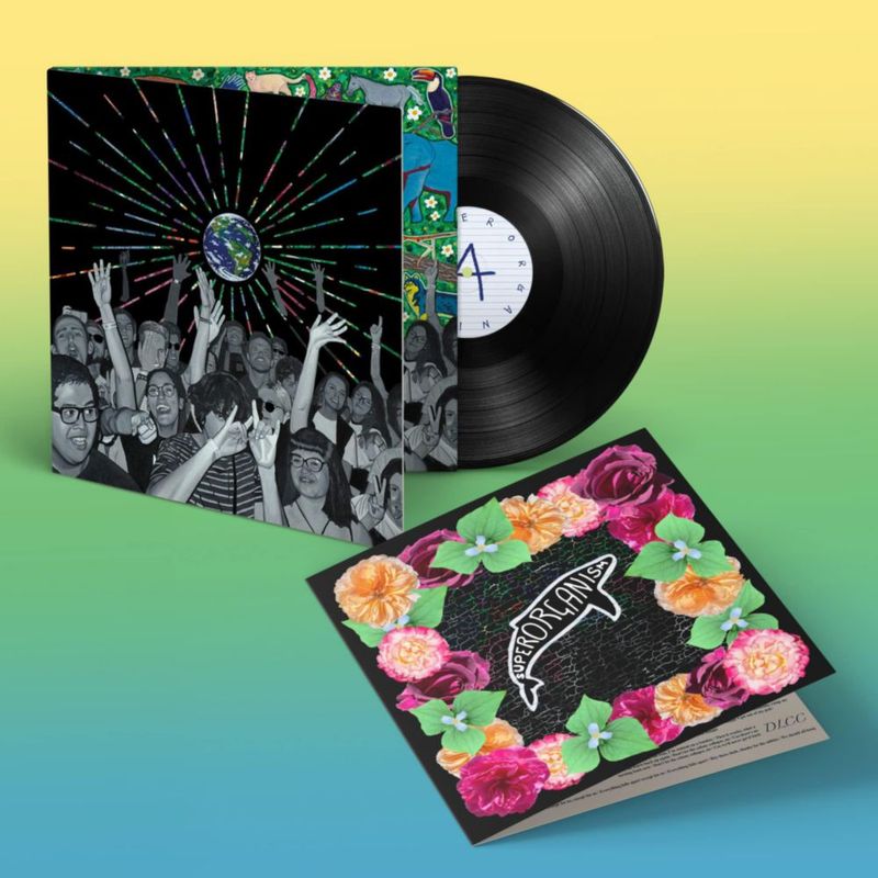 LP de Vinilo World Wide Pop de Domino Records con Tarjeta de Descarga