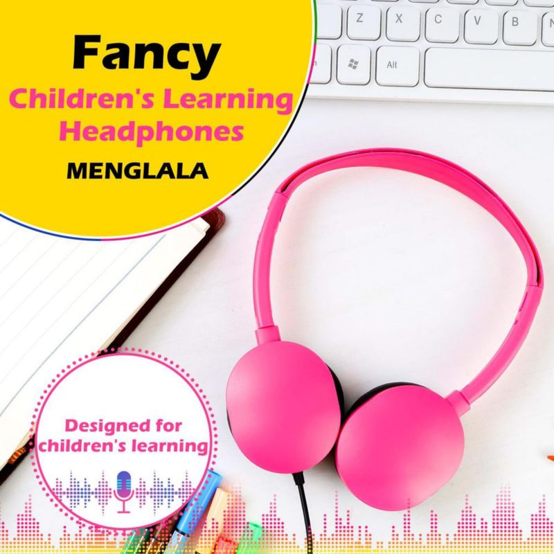 Auriculares MENGLALA para Niños Paquete de 20 Con Cable 3.5mm Multicolor
