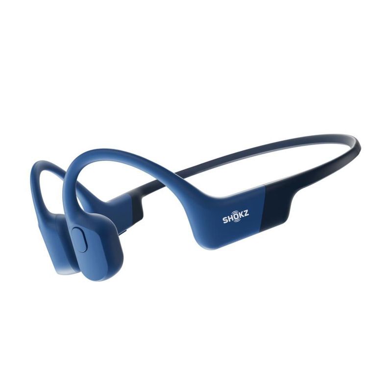 Audífonos Shokz Open Run Azul, Conducción Ósea