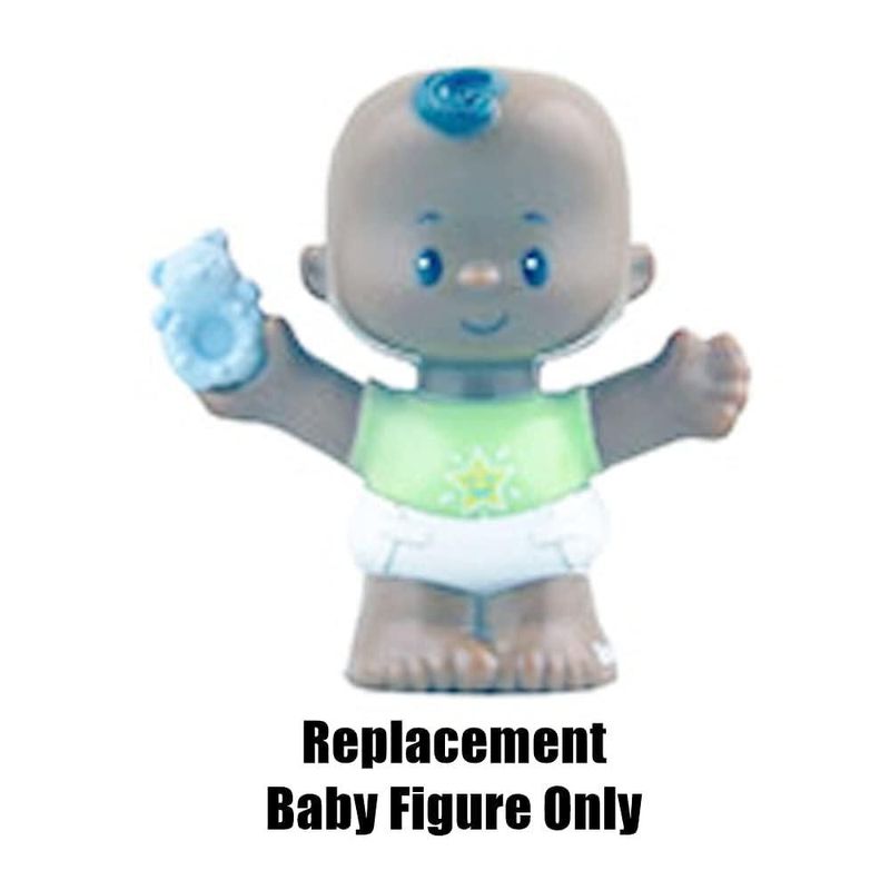 Figura de Juguete Mattel GPM35 Repuesto Bebé Pelo Negro