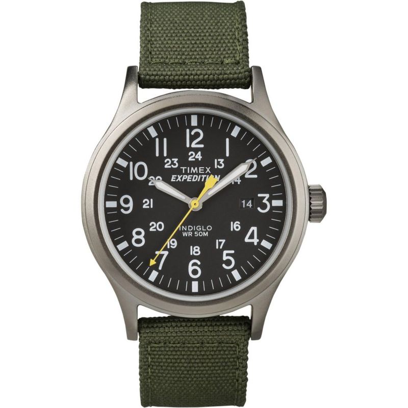 Reloj Timex Expedition Scout correa de nailon negro de 40 mm para hombre