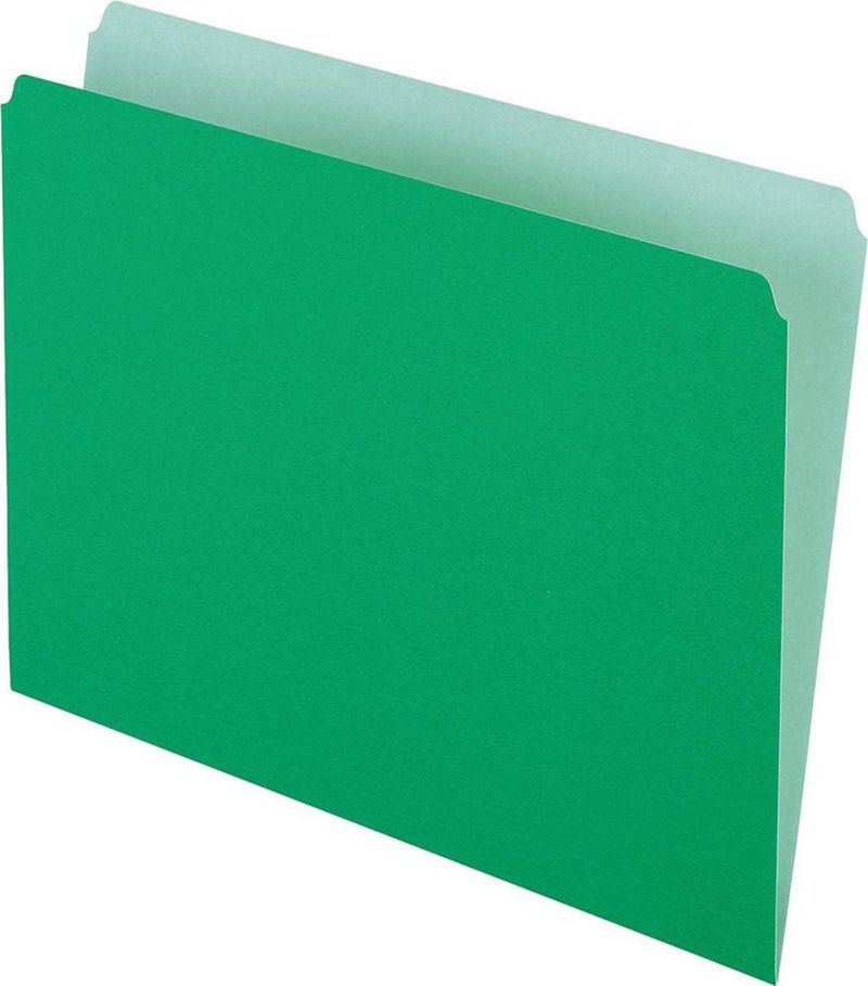 Carpeta de archivo Pendaflex tamaño carta verde PFX152BGR