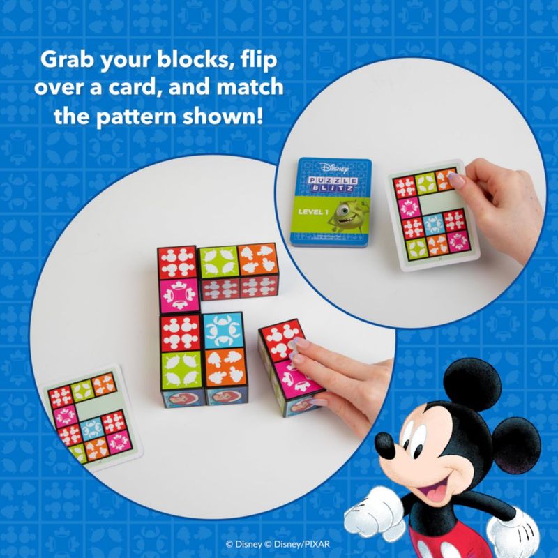 Juego de Rompecabezas PlayMonster Disney Puzzle Blitz 8+