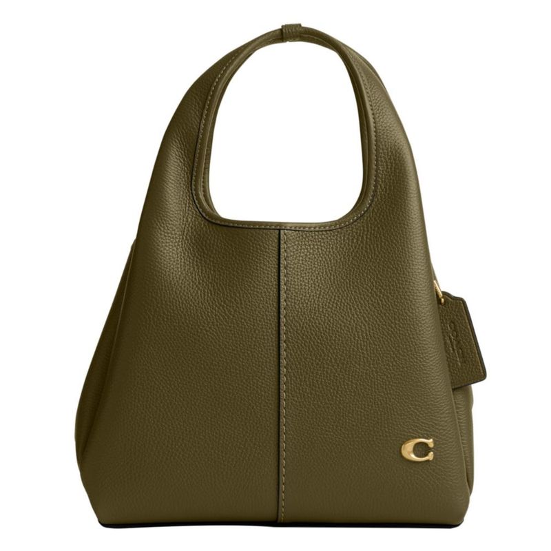 Bolso de hombro Coach Lana 23 de cuero pulido pebble