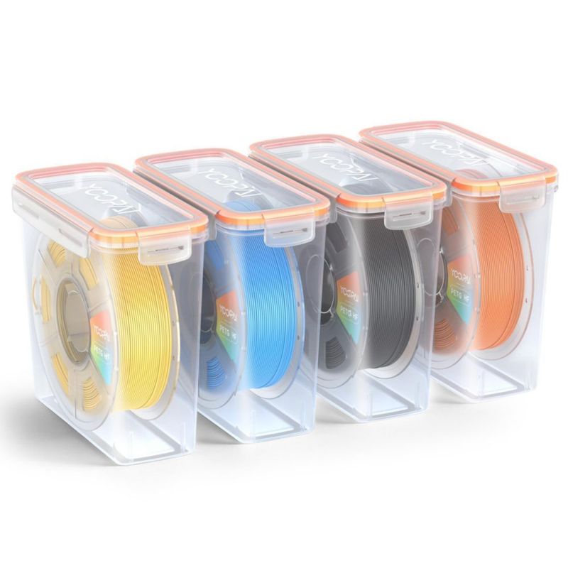 Caja hermética de almacenamiento de filamento YOOPAI 1 kg (pack de 4)