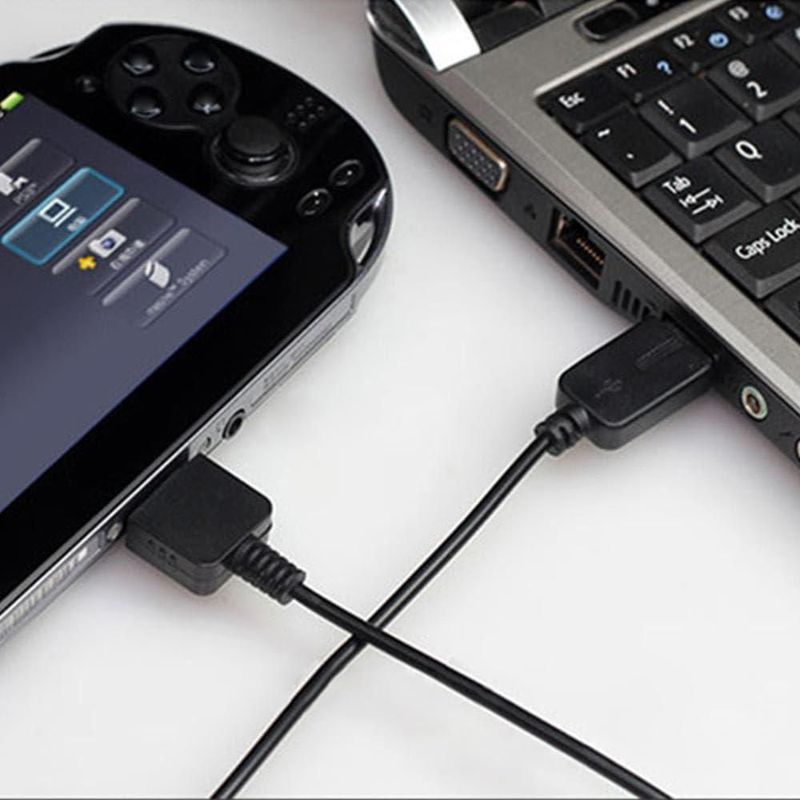 Cable USB de carga y transferencia de datos OSTENT para PS Vita 1000 1 m