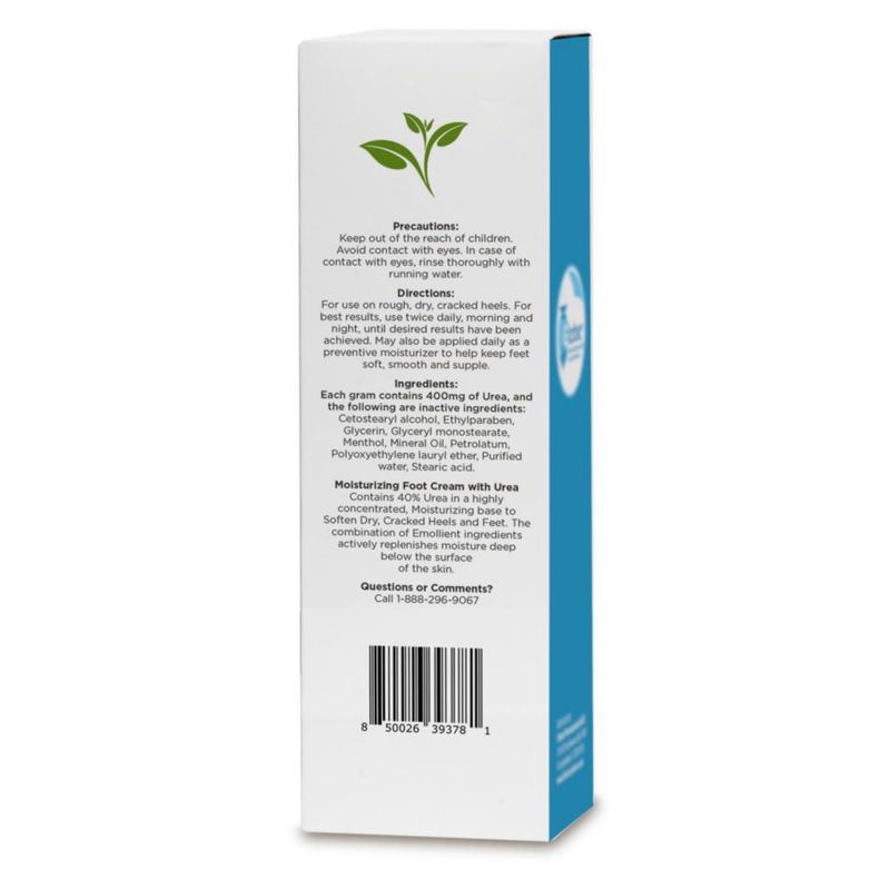 Crema Globe Urea con 40% de hidratación intensiva 240 ml (paquete de 2)