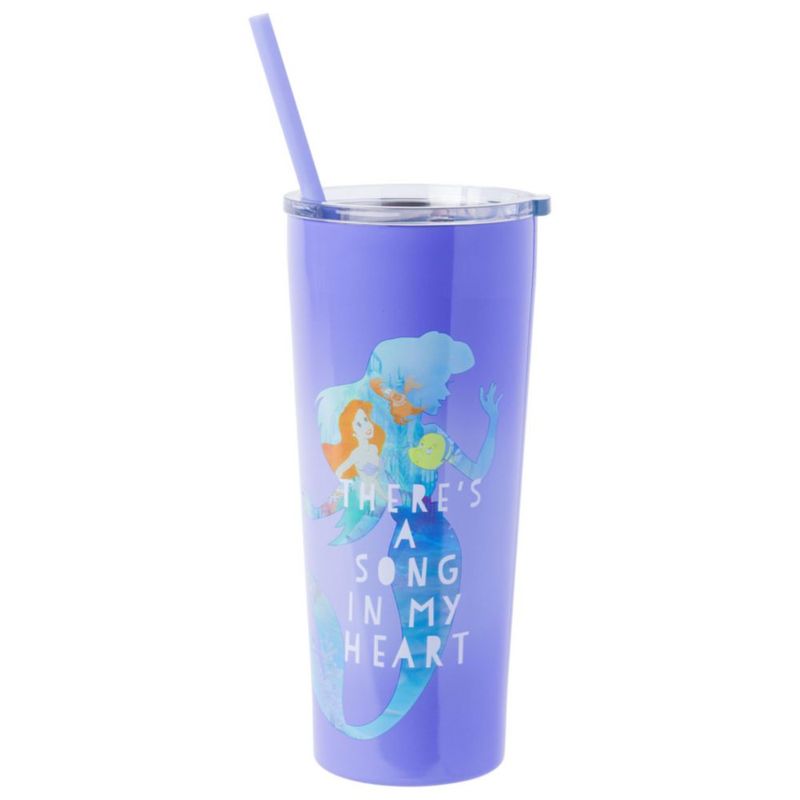 Vaso térmico Silver Buffalo 620 ml La Sirenita