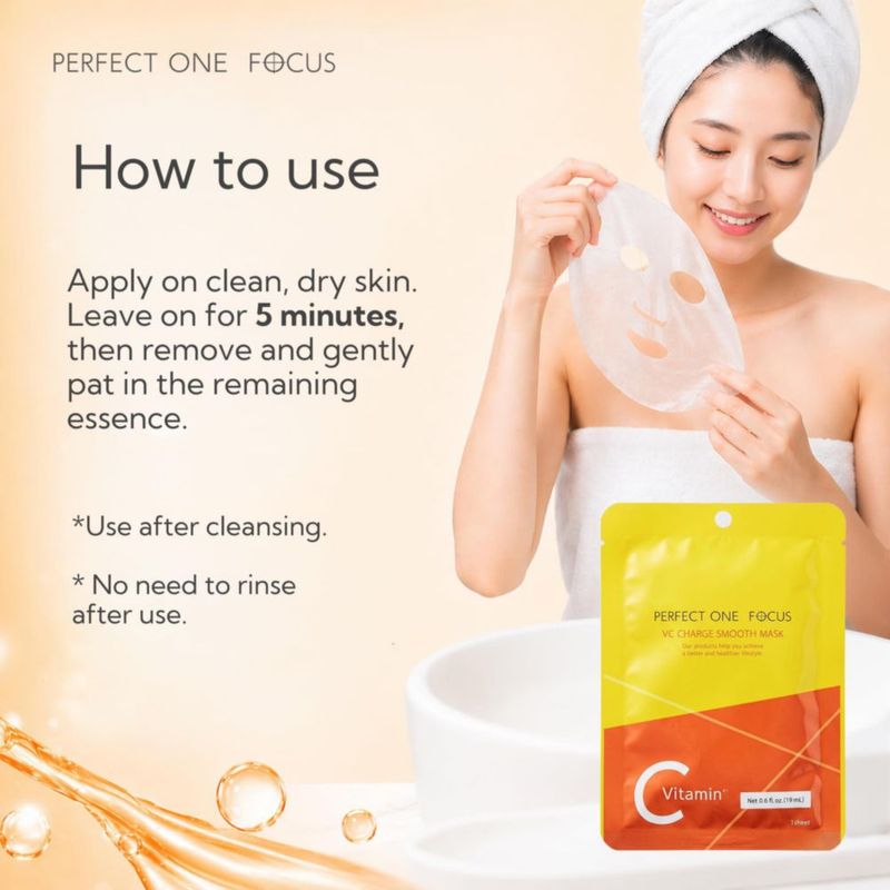 Mascarilla de hoja PERFECT ONE FOCUS VC Charge - 1 hoja