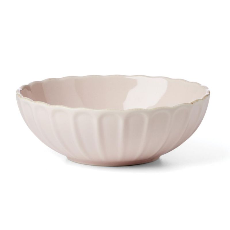 Juego de 12 piezas Lenox de loza rosa blush