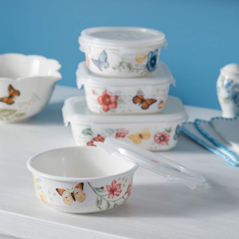 Recipiente de Almacenamiento Lenox 591 ml Butterfly Meadow – Grande