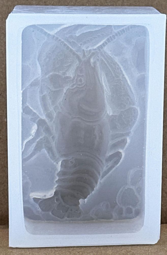 Molde de silicona ARTCRAFTMOLDS Langosta 5 oz 98 × 55 × 34 mm