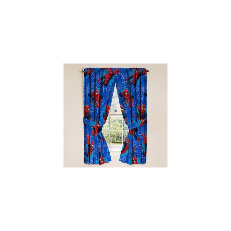 Cortina Jay Franco Spiderman 150 cm – Conjunto de 4 piezas