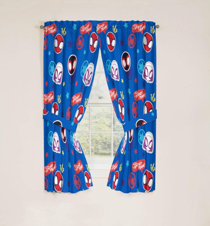 Cortinas Jay Franco 107 cm × 160 cm Azul (2 unidades)