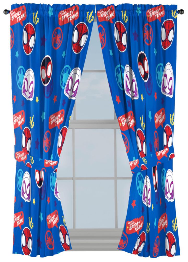 Cortinas Jay Franco 107 cm × 160 cm Azul (2 unidades)