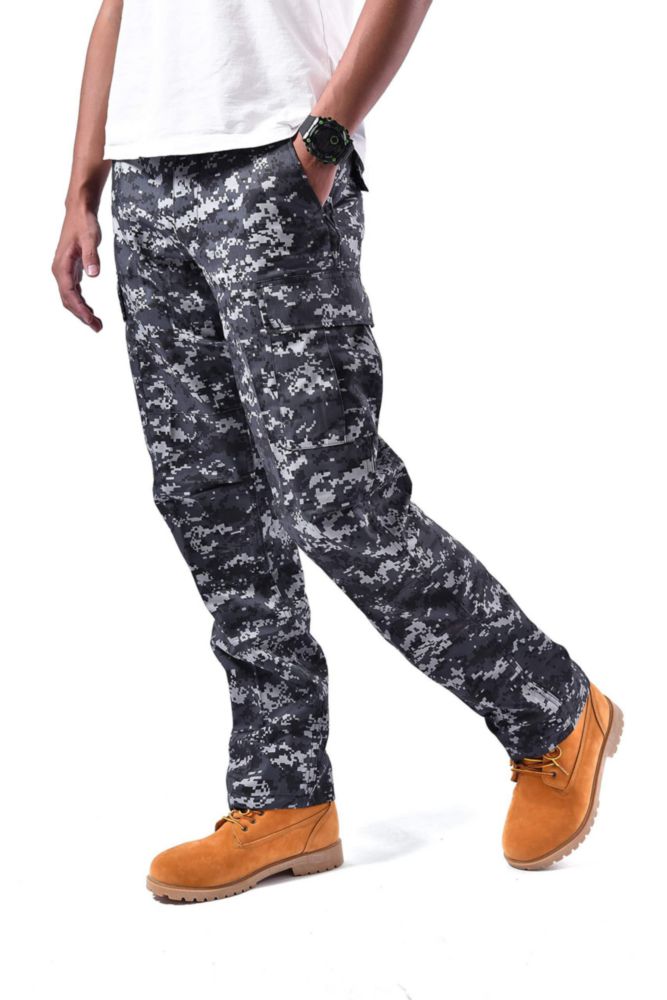 PANTALONES BACKBONE Camuflaje BDU Cargo L Urbano Discreto