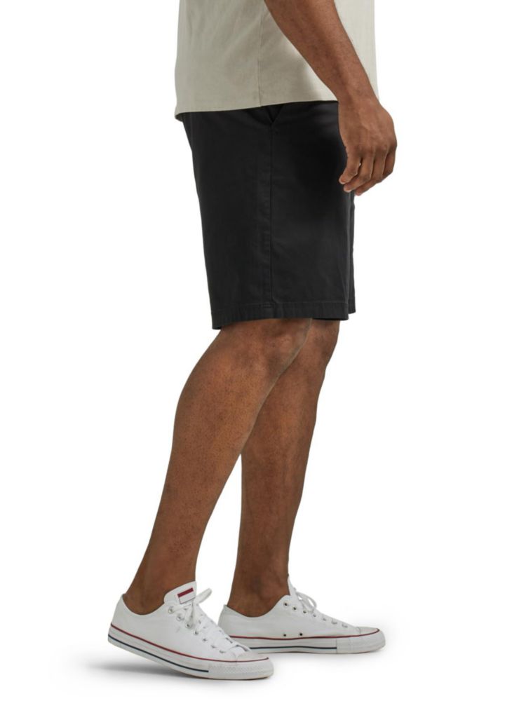 Shorts Lee Big & Tall 46 negro 25 cm frontal plano
