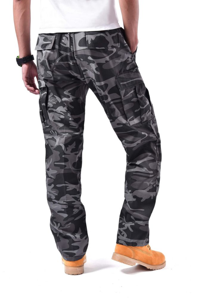Pantalones Cargo BACKBONE estilo BDU de 6 bolsillos ajustables