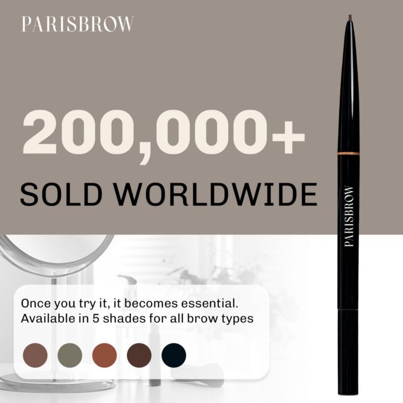 Lápiz de cejas PARISBROW 0.9 mm Marrón oscuro