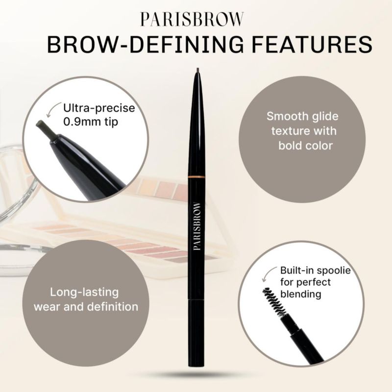 Lápiz de cejas PARISBROW 0.9 mm Marrón oscuro