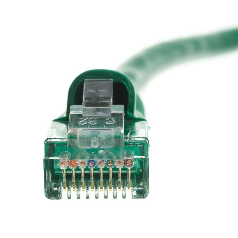 Cable Ethernet Futureonics Cat6 1 m Verde (Paquete de 10)