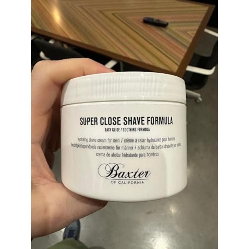 Crema de afeitar Baxter of California Super Close Shave 240 ml para hombres
