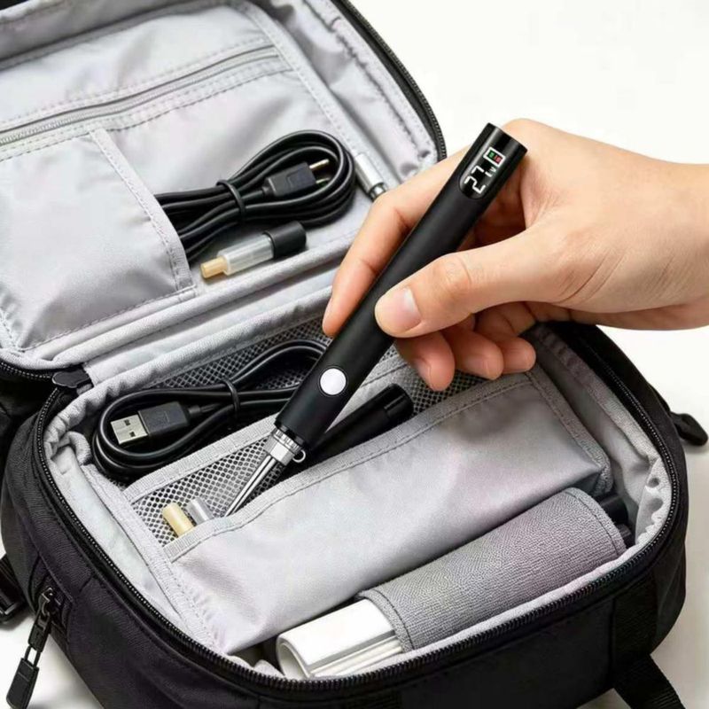 Quemador de Hilos Auilny 510 Recargable Inalámbrico Negro
