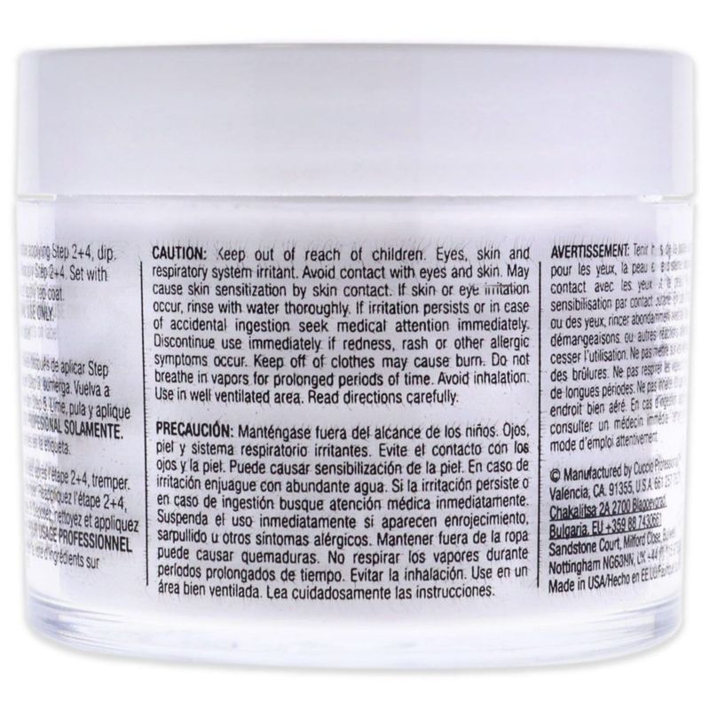 Esmalte de uñas en polvo Cuccio Colour Flirt 50 ml para manicura
