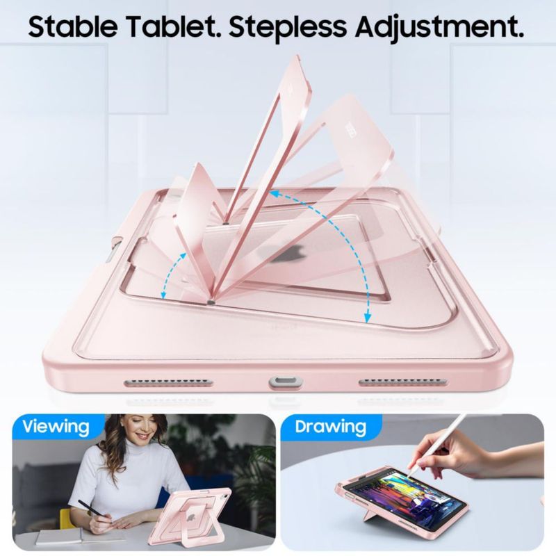 Funda FINTIE para iPad 11"/10.9" a prueba de golpes con soporte plegable