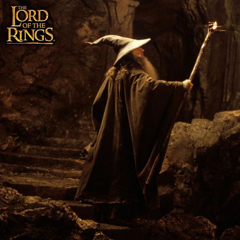 Escultura de bastón de Gandalf de United Cutlery – 168 cm