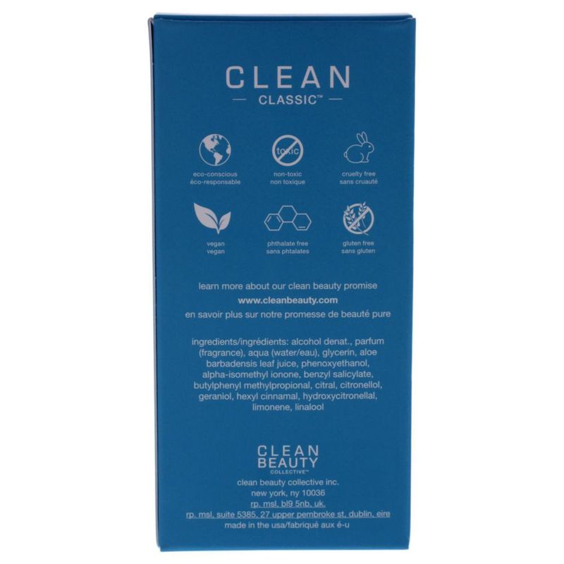 Perfume Clean Classic Cool Cool Eau de Parfum para mujer 60 ml