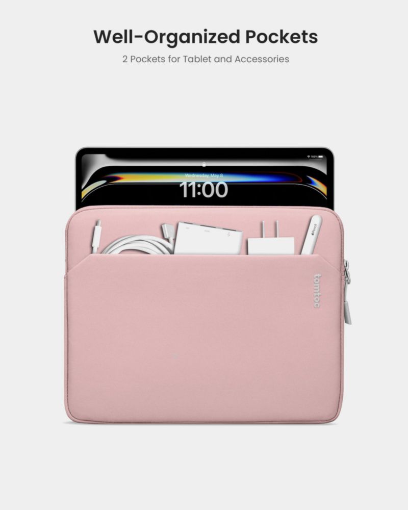 Funda para tablet tomtoc de 11 pulgadas para iPad/Air/Pro
