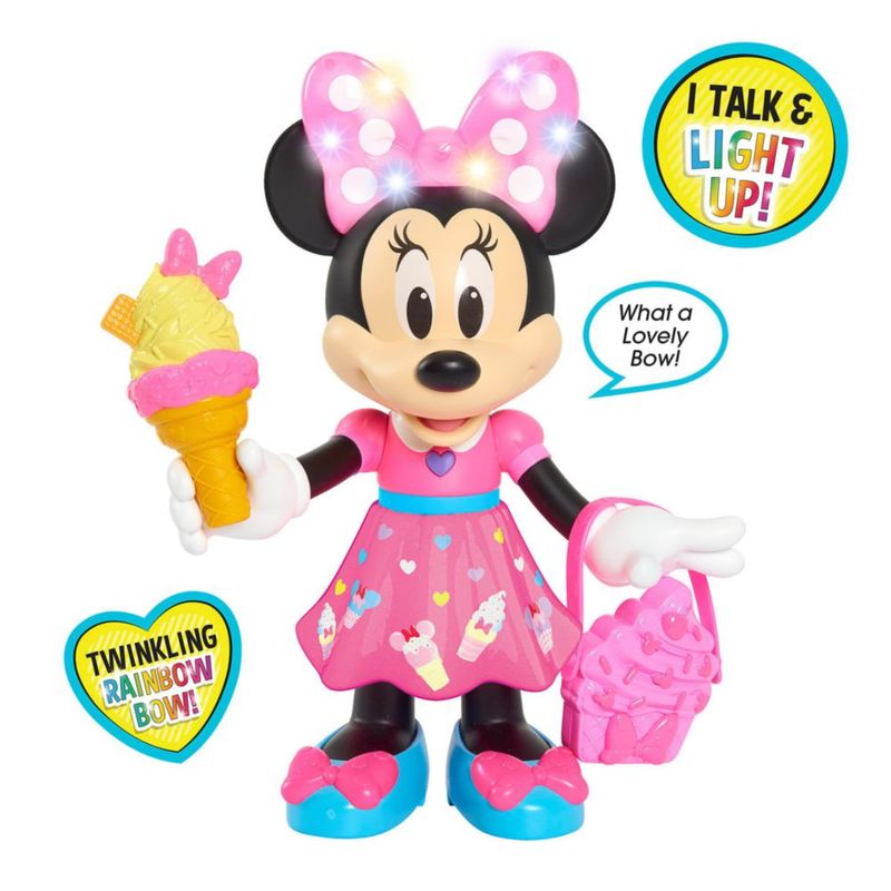 Muñeca Just Play Disney Junior Sweets & Treats de Minnie Mouse 25 cm