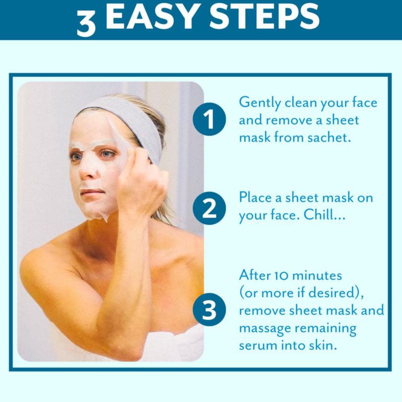 Mascarilla facial Patchology Hydrate FlashMasque con ácido hialurónico