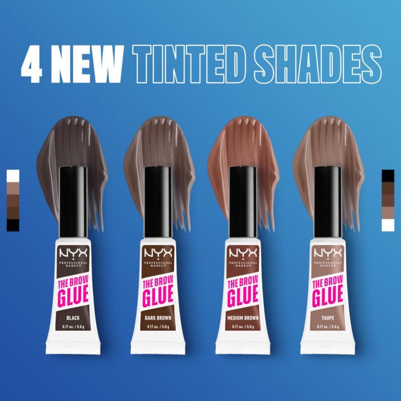 Gel para cejas NYX PROFESSIONAL MAKEUP The Brow Glue Marrón Medio