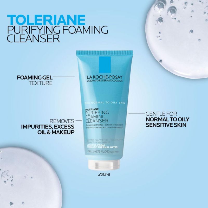 Set de Cuidado de la Piel La Roche-Posay 3 Piezas Rutina Purificante