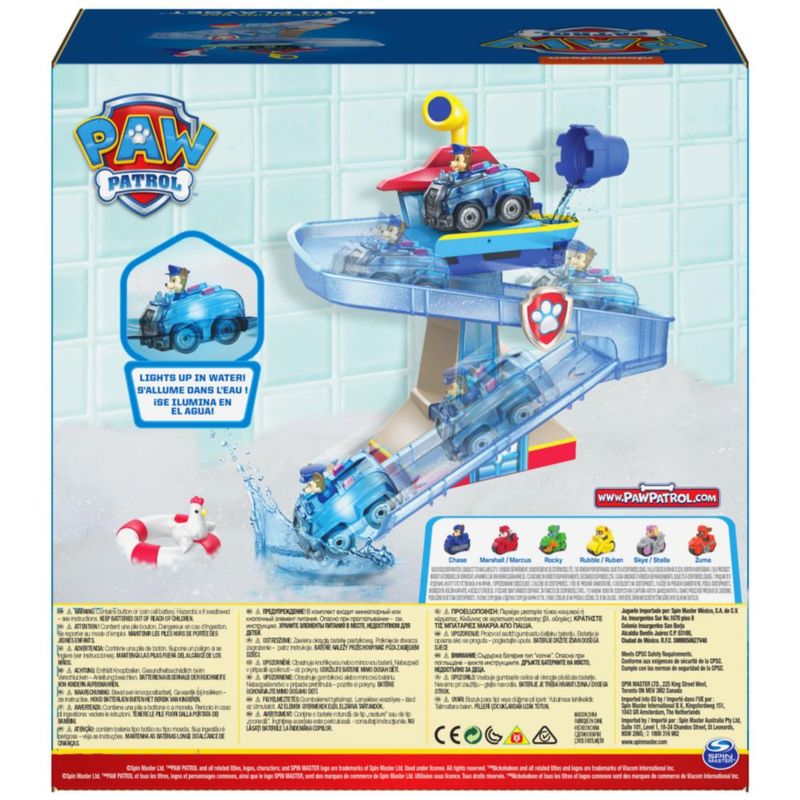 Set de juego para baño Paw Patrol Adventure Bay con Light-up Chase