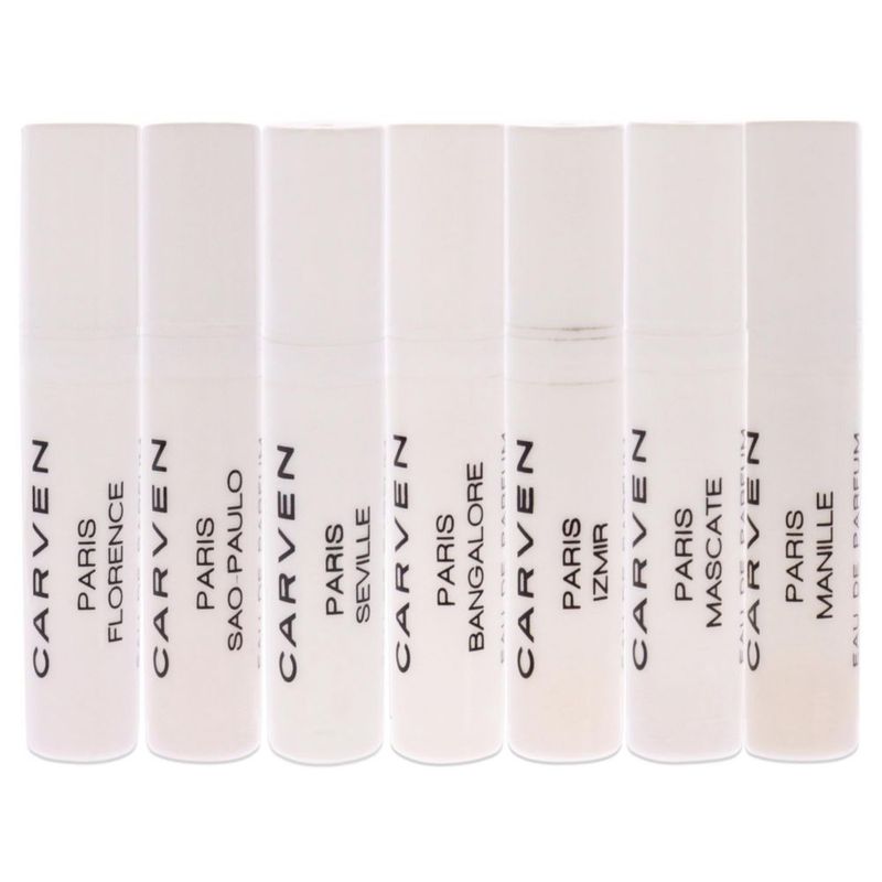 Miniset de muestras Perfume Carven Collection 7 piezas para mujer