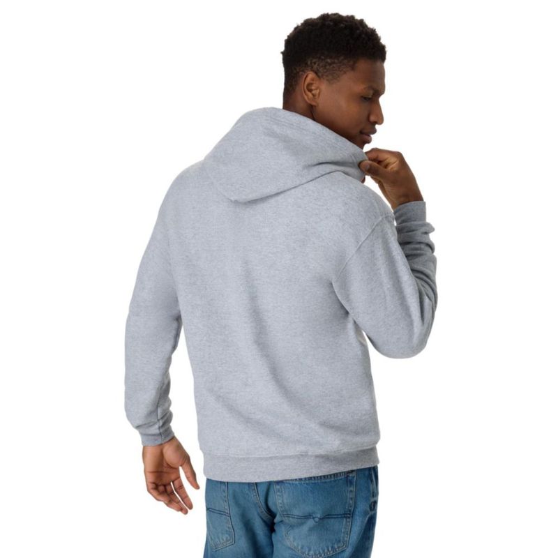 Buzo Hanes con Cierre Completo Eco-Smart Hoodie Light Steel XL