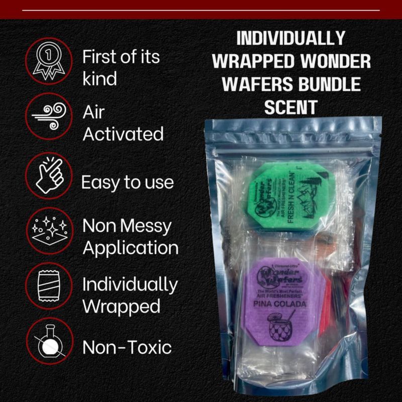 Ambientadores para Auto CHAPTER 29 Wonder Wafers Paquete de 40