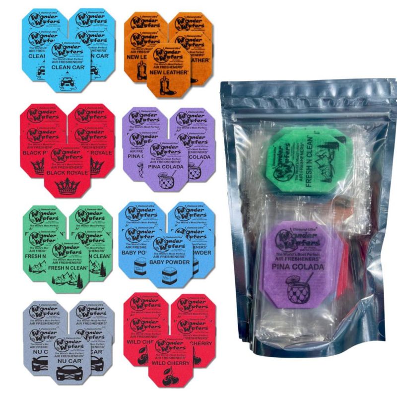 Ambientadores para Auto CHAPTER 29 Wonder Wafers Paquete de 40