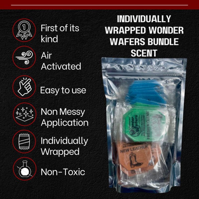 Ambientadores para Auto CHAPTER 29 Wonder Wafers Paquete de 40
