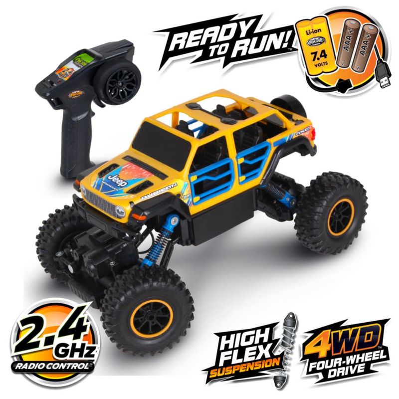 Rock Crawler NKOK Mean Machine Rubicon 4WD 3 Motores