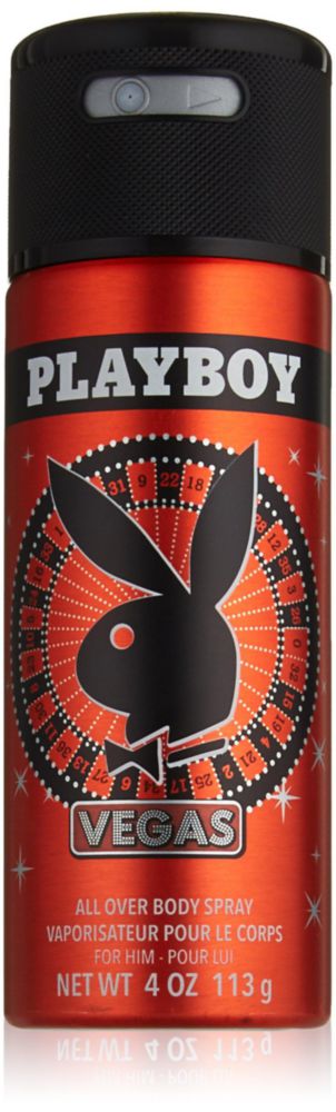 Spray Corporal Masculino Playboy Vegas 113 g de Larga Duración