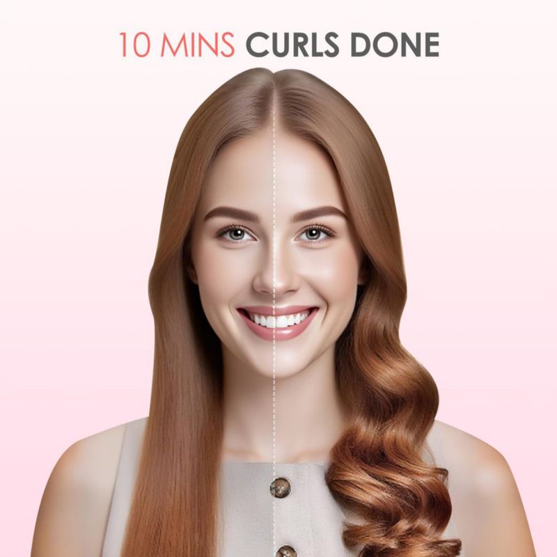 Rizador de Cabello Automático AraSyleon con Barril Giratorio de 9 cm