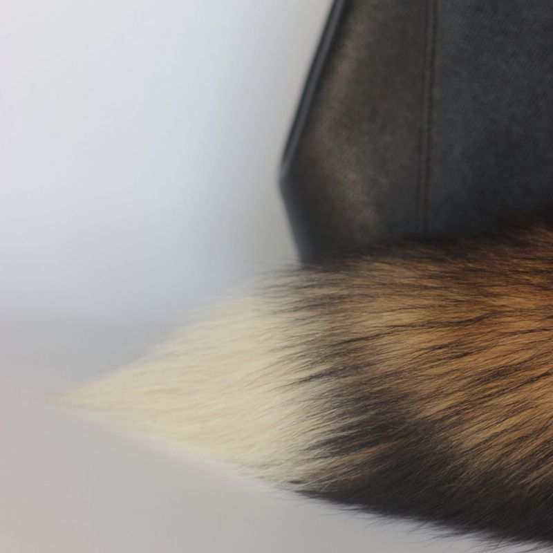 Accesorio de llavero Chunxiao Sunny piel de cola de zorro juguete para cosplay