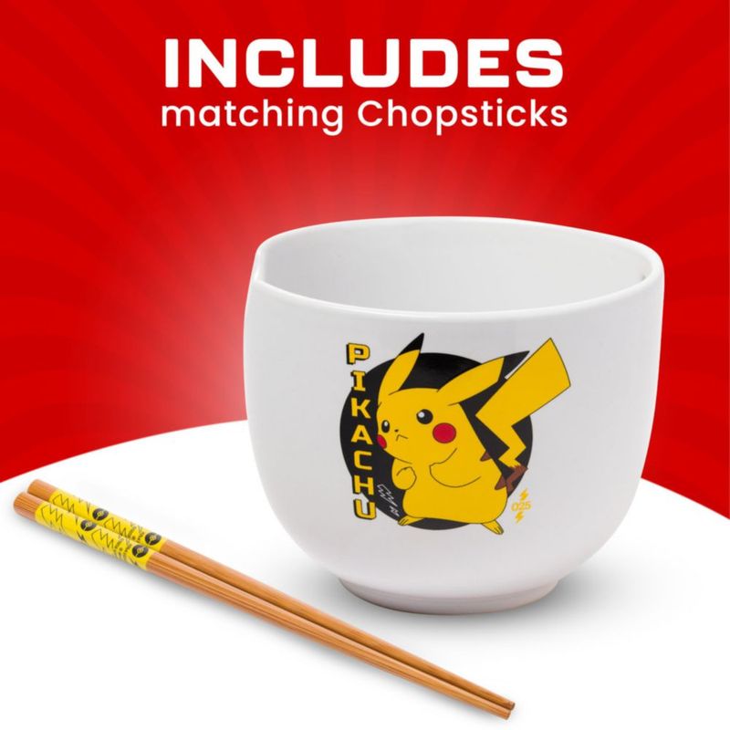 Plato de Cerámica Silver Buffalo Pikachu 590 ml