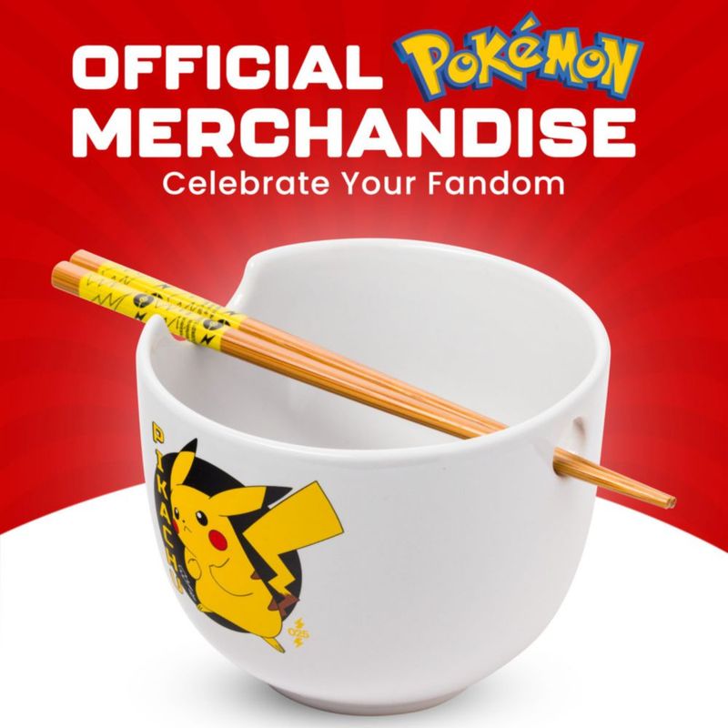 Plato de Cerámica Silver Buffalo Pikachu 590 ml