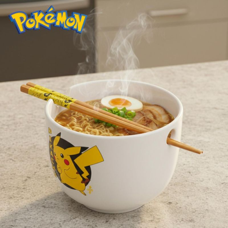 Plato de Cerámica Silver Buffalo Pikachu 590 ml